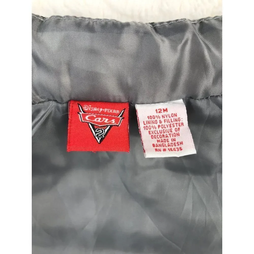 Disney Cars Infant Checkered Vest Size 12 Months